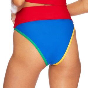 NWT Beach Riot Emmy Bikini Bottom Colorblock